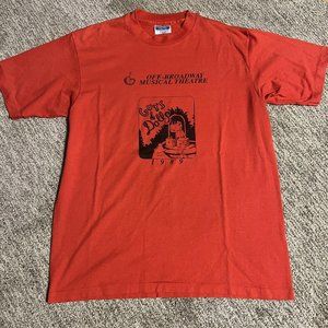 Vintage 1989 Guys And Dolls Broadway Musical T Shirt  L Single Stitch USA Made